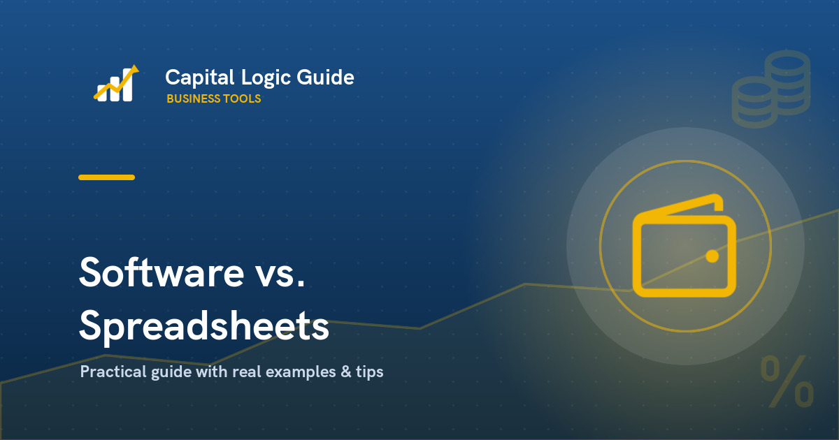 Accounting Software vs. Spreadsheets: Which to Use?