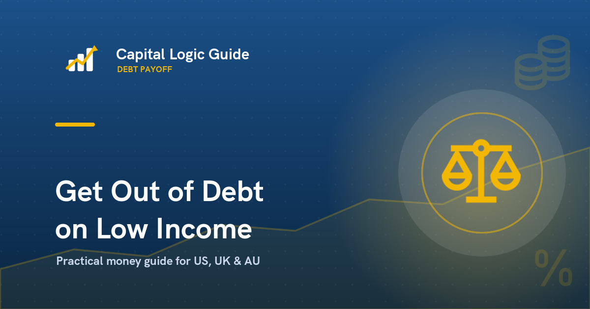 How to Get Out of Debt on a Low Income