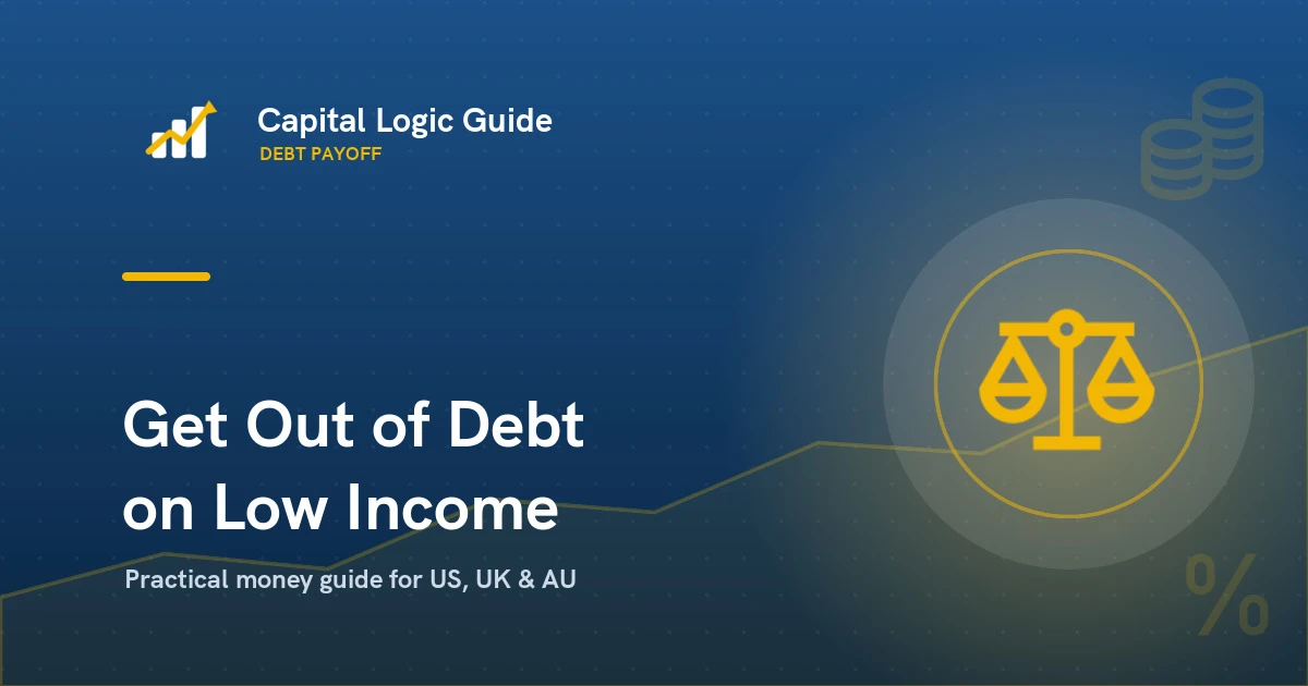 How to Get Out of Debt on a Low Income