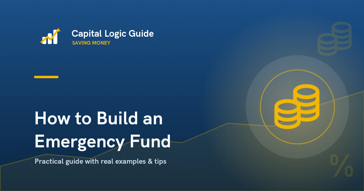 How to Build an Emergency Fund (Even on a Tight Budget)