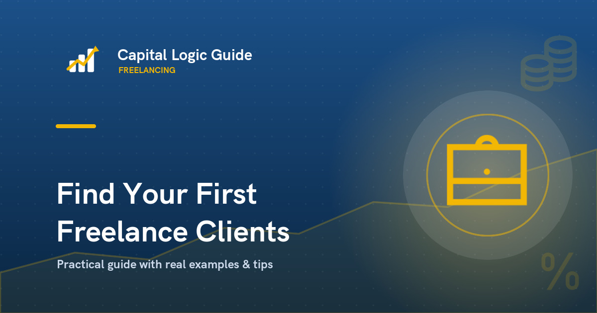 How to Find Your First Freelance Clients