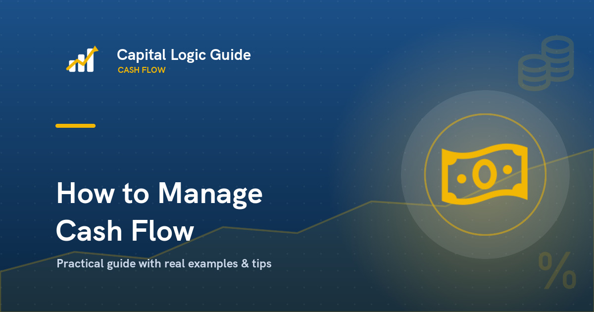 How to Manage Cash Flow in a Small Business