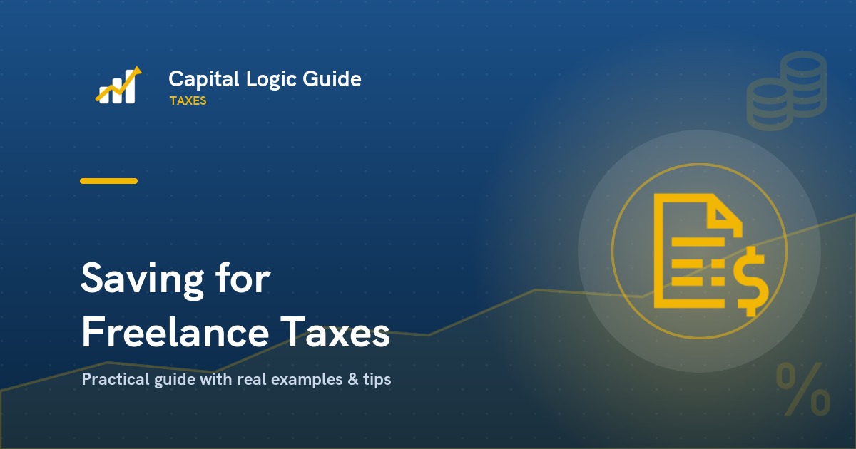How to Set Aside Money for Taxes as a Freelancer