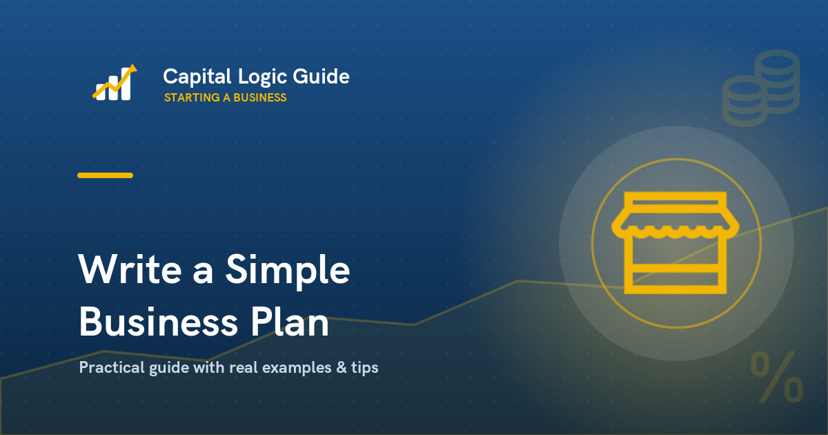 How to Write a Simple Business Plan (Template Included)